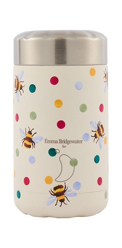 Chilly's Food pot 500ml Polka & Bees